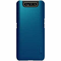 Пластиковый чехол NILLKIN Frosted Shield для Samsung Galaxy A80 (A805) - Blue