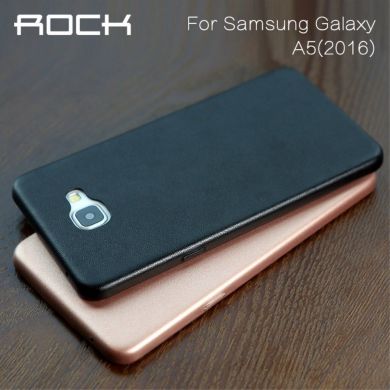 Накладка ROCK Leather Back для Samsung Galaxy A5 (2016) - Black
