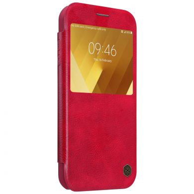 Чехол-книжка NILLKIN Qin Series для Samsung Galaxy A7 2017 (A720) - Red