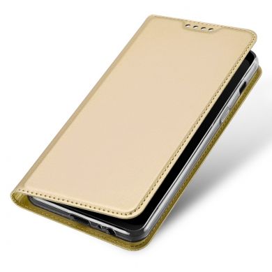 Чехол-книжка DUX DUCIS Skin Pro для Samsung Galaxy A8+ 2018 (A730) - Gold