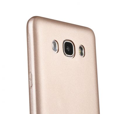 Силиконовый (TPU) чехол X-LEVEL Matte для Samsung Galaxy J7 2016 (J710) - Gold