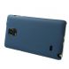 Пластиковая накладка Deexe Quicksand для Samsung Galaxy Note 4 (N910) - Dark Blue. Фото 3 из 6
