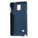Пластиковая накладка Deexe Quicksand для Samsung Galaxy Note 4 (N910) - Dark Blue. Фото 6 из 6