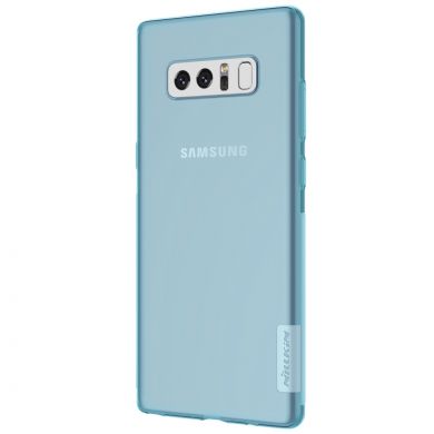 Силиконовый (TPU) чехол NILLKIN Nature для Samsung Galaxy Note 8 (N950) - Light Blue