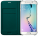 Чехол Flip Wallet PU для Samsung S6 Edge (G925) EF-WG925PBEGRU - Green. Фото 2 из 3
