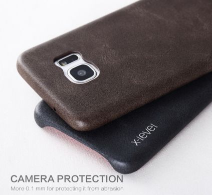 Защитный чехол X-LEVEL Vintage для Samsung Galaxy S7 edge (G935) - Brown