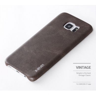 Защитный чехол X-LEVEL Vintage для Samsung Galaxy S7 edge (G935) - Black