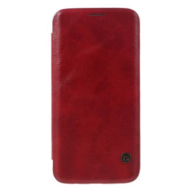 Чехол-книжка G-CASE Leather Flip для Samsung Galaxy S7 edge (G935) - Red