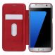 Чехол-книжка G-CASE Leather Flip для Samsung Galaxy S7 edge (G935) - Red. Фото 5 из 9