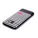 Силиконовая накладка Deexe Black Style для Samsung Galaxy S7 (G930) - White Stripes. Фото 3 из 3