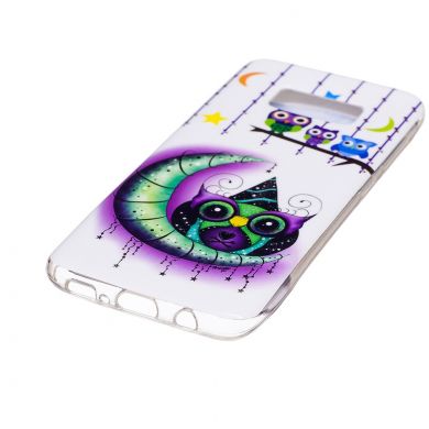 Силиконовый (TPU) чехол Deexe LumiCase для Samsung Galaxy S8 (G950) - Owl's Family