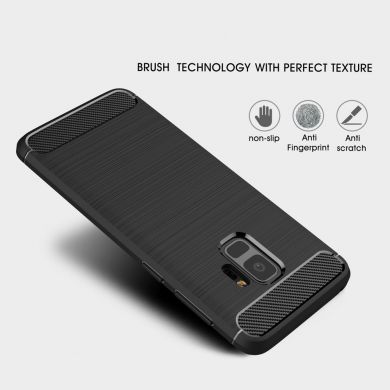 Защитный чехол UniCase Carbon для Samsung Galaxy S9 (G960) - Grey