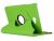 Чехол Deexe Rotation для Samsung Galaxy Tab A 10.1 (T580/585) - Green