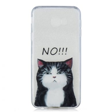 Силиконовый (TPU) чехол Deexe Pretty Glossy для Samsung Galaxy J4+ (J415) - Cute Cat