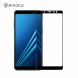 Защитное стекло AMORUS Full Glue Tempered Glass для Samsung Galaxy A8+ (A730) - Black. Фото 1 из 12