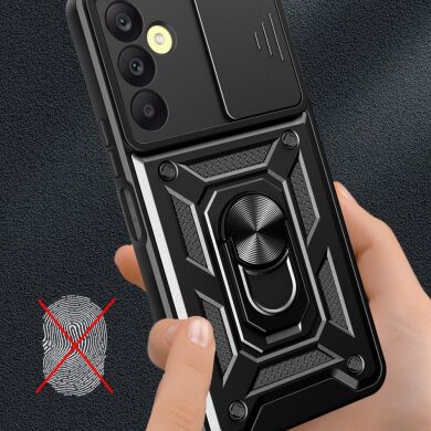 Защитный чехол Deexe Armor Shield для Samsung Galaxy A25 (A256) - Black