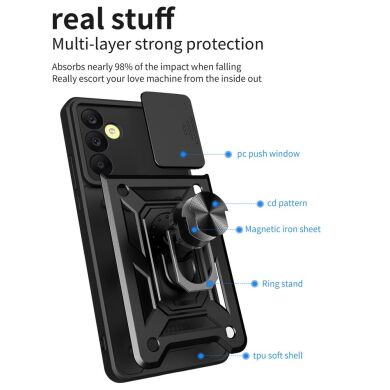 Защитный чехол Deexe Armor Shield для Samsung Galaxy A25 (A256) - Rose Gold