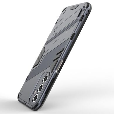Защитный чехол Deexe Bibercas для Samsung Galaxy A24 (A245) - Dark Blue
