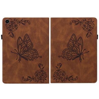 Защитный чехол Deexe Butterfly Case для Samsung Galaxy Tab A9 Plus (X210/216) - Brown