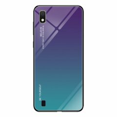Защитный чехол Deexe Gradient Color для Samsung Galaxy A10 (A105) - Purple / Blue