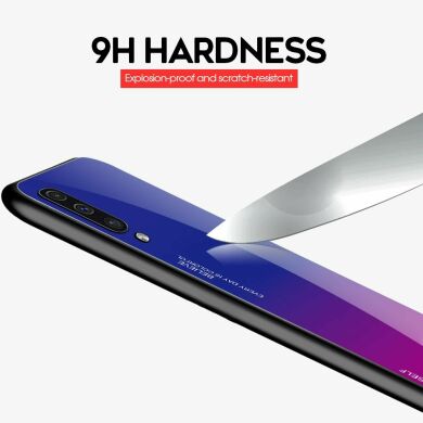 Защитный чехол Deexe Gradient Color для Samsung Galaxy A50 (A505) / A30s (A307) / A50s (A507) - Dark Blue / Purple