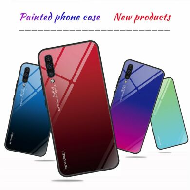 Защитный чехол Deexe Gradient Color для Samsung Galaxy A50 (A505) / A30s (A307) / A50s (A507) - Red