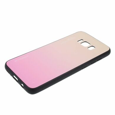Защитный чехол Deexe Gradient Color для Samsung Galaxy S8 (G950) - Gold / Pink