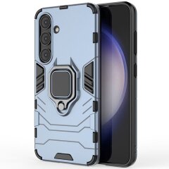 Защитный чехол Deexe Hybrid Case для Samsung Galaxy S24 - Blue