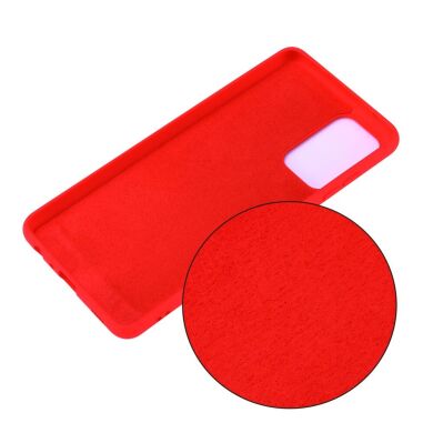 Защитный чехол Deexe Silicone Case для Samsung Galaxy A52 (A525) / A52s (A528) - Red