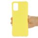 Защитный чехол Deexe Silicone Case для Samsung Galaxy A52 (A525) / A52s (A528) - Yellow. Фото 6 из 6
