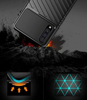 Защитный чехол Deexe Thunder Series для Samsung Galaxy A50 (A505) / A30s (A307) / A50s (A507) - Black