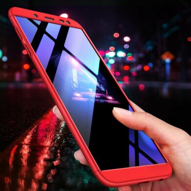Защитный чехол GKK Double Dip Case для Samsung Galaxy J6 2018 (J600) - Red