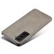 Защитный чехол KSQ Leather Cover для Samsung Galaxy S22 Plus - Grey. Фото 3 из 4