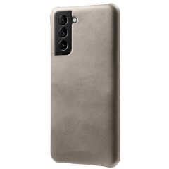 Защитный чехол KSQ Leather Cover для Samsung Galaxy S22 Plus - Grey