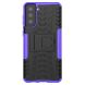 Защитный чехол UniCase Hybrid X для Samsung Galaxy S21 Plus (G996) - Purple. Фото 3 из 10