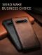Защитный чехол X-LEVEL Leather Back Cover для Samsung Galaxy S10 (G973) - Black. Фото 2 из 10