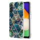 Защитный чехол Deexe Marble Pattern для Samsung Galaxy A34 (A346) - Blue / Green. Фото 1 из 5