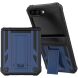 Защитный чехол Deexe Hybrid Kickstand для Samsung Galaxy Flip 5 - Dark Blue. Фото 1 из 6
