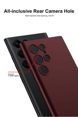 Защитный чехол GKK Slim для Samsung Galaxy S24 Ultra - Wine Red
