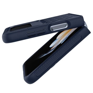 Защитный чехол Caseology Parallax (FF) by Spigen для Samsung Galaxy Flip 4 - Midnight Blue