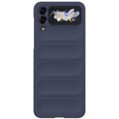 Защитный чехол Deexe Terra Case (FF) для Samsung Galaxy Flip 4 - Dark Blue