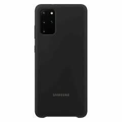 Чехол Silicone Cover для Samsung Galaxy S20 Plus (G985) EF-PG985TBEGRU - Black
