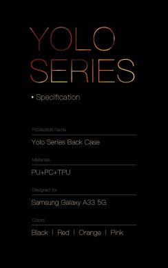 Защитный чехол DUX DUCIS YOLO Series для Samsung Galaxy A33 (A336) - Pink