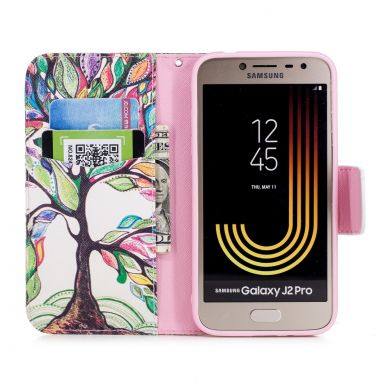 Чехол UniCase Life Style для Samsung Galaxy J2 2018 (J250) - Colorful Tree