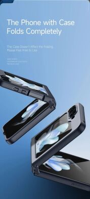 Защитный чехол DUX DUCIS Aimo Series (FF) для Samsung Galaxy Flip 5 - Black