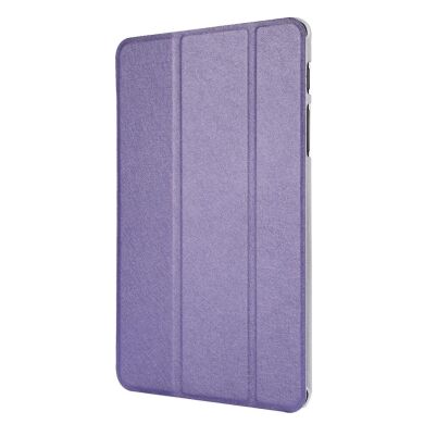 Чехол Deexe Silk Texture для Samsung Galaxy Tab A7 Lite (T220/T225) - Purple