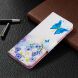 Чехол-книжка Deexe Color Wallet для Samsung Galaxy A21 (A215) - Blue Butterfly. Фото 5 из 9