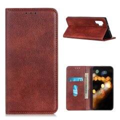 Чехол-книжка Deexe Wallet Case для Samsung Galaxy A32 (А325) - Brown