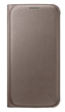 Чехол-книжка Flip Wallet PU для Samsung S6 (G920) EF-WG920PLEGRU - Bronze