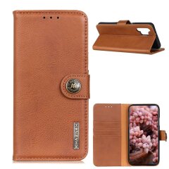 Чохол-книжка KHAZNEH Wallet Cover для Samsung Galaxy A32 - Brown